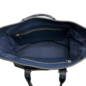 Louis Vuitton Navy Voyage Cabas Blue Tote Bag